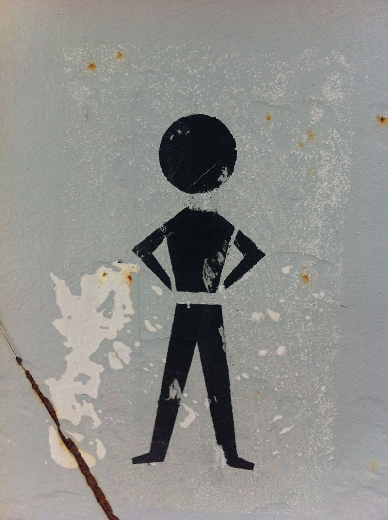 Streifzüge Logo Herrentoilette